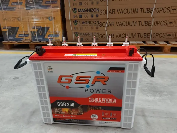 Image showing tubular battery Batteries